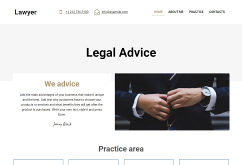 個人網頁/私人律師