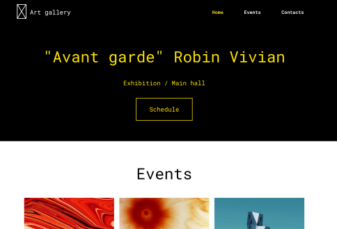 個人網頁/藝術畫廊