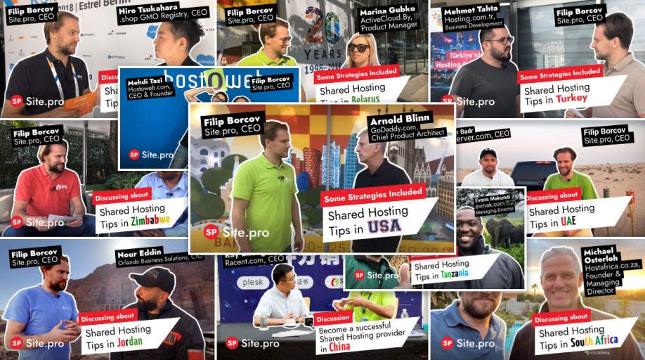 Shared Hosting tips from Hosting Market Leaders